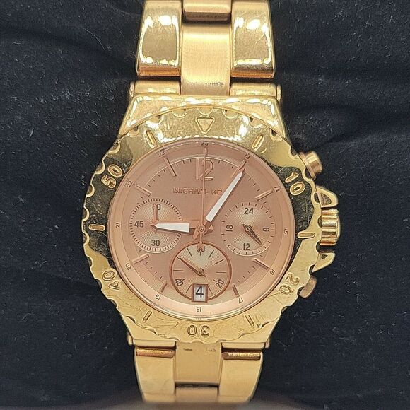Michael Kors Dylan MK5499 Women's Stainless Steel Analog Dial Quartz Watch AM411 - Picture 1 of 11
